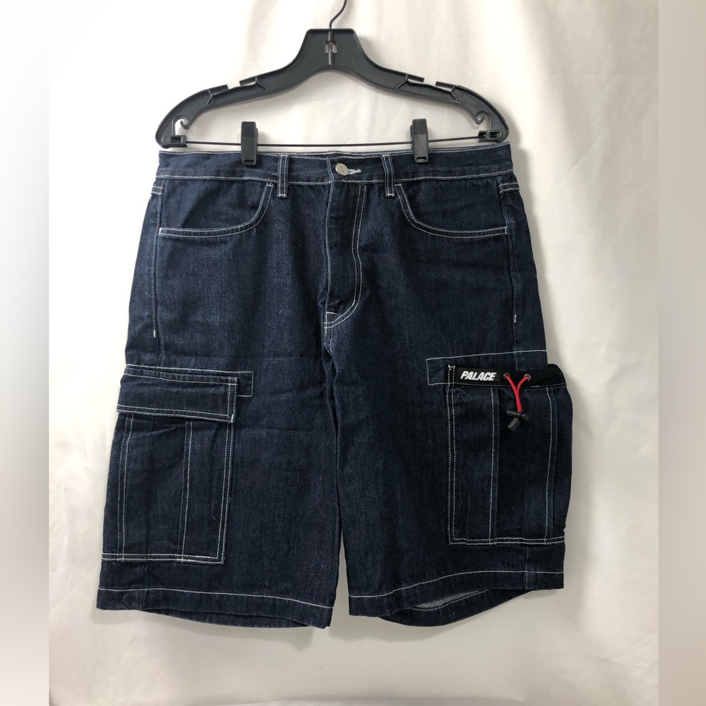 Palace drawcord pocket denim shorts